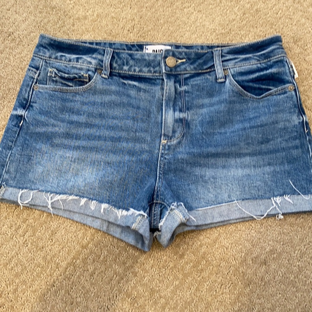 PAIGE Jimmy Jimmy Cuffed Denim Shorts